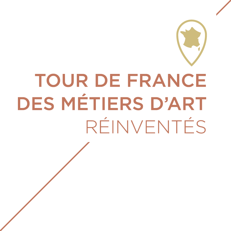 Logo Tour de France des Métiers d'Art Réinventés